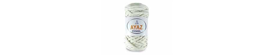 Ayaz Puskul Yarn – fringe-effect decorative yarn for scarves and accessories