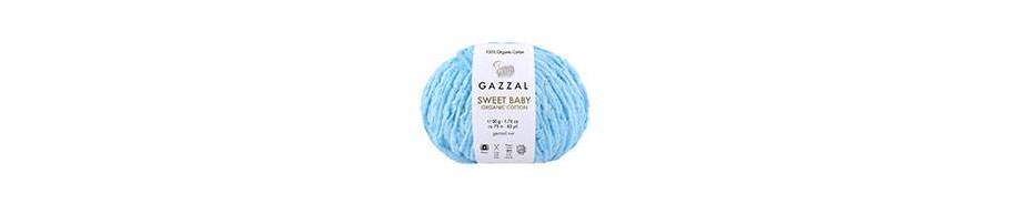 Пряжа Gazzal Sweet Baby Organic Cotton купити в Україні — Petelka