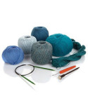 Semi-woolen yarn