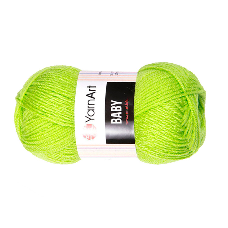 Yarnart Super Perlee - Knitting Yarn Green - 8233